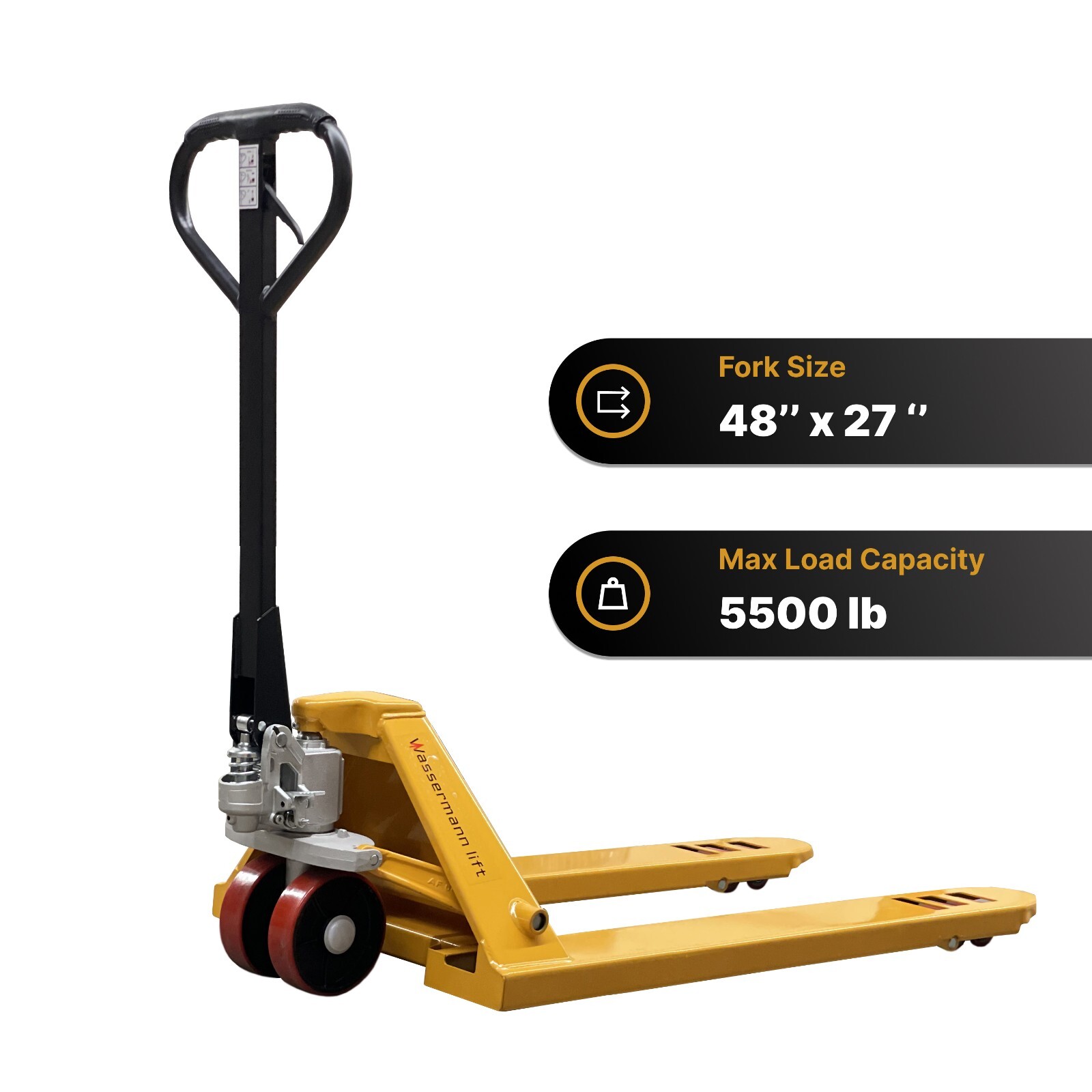 WASSERMANN LIFT Manual Hand Pallet Jack 48