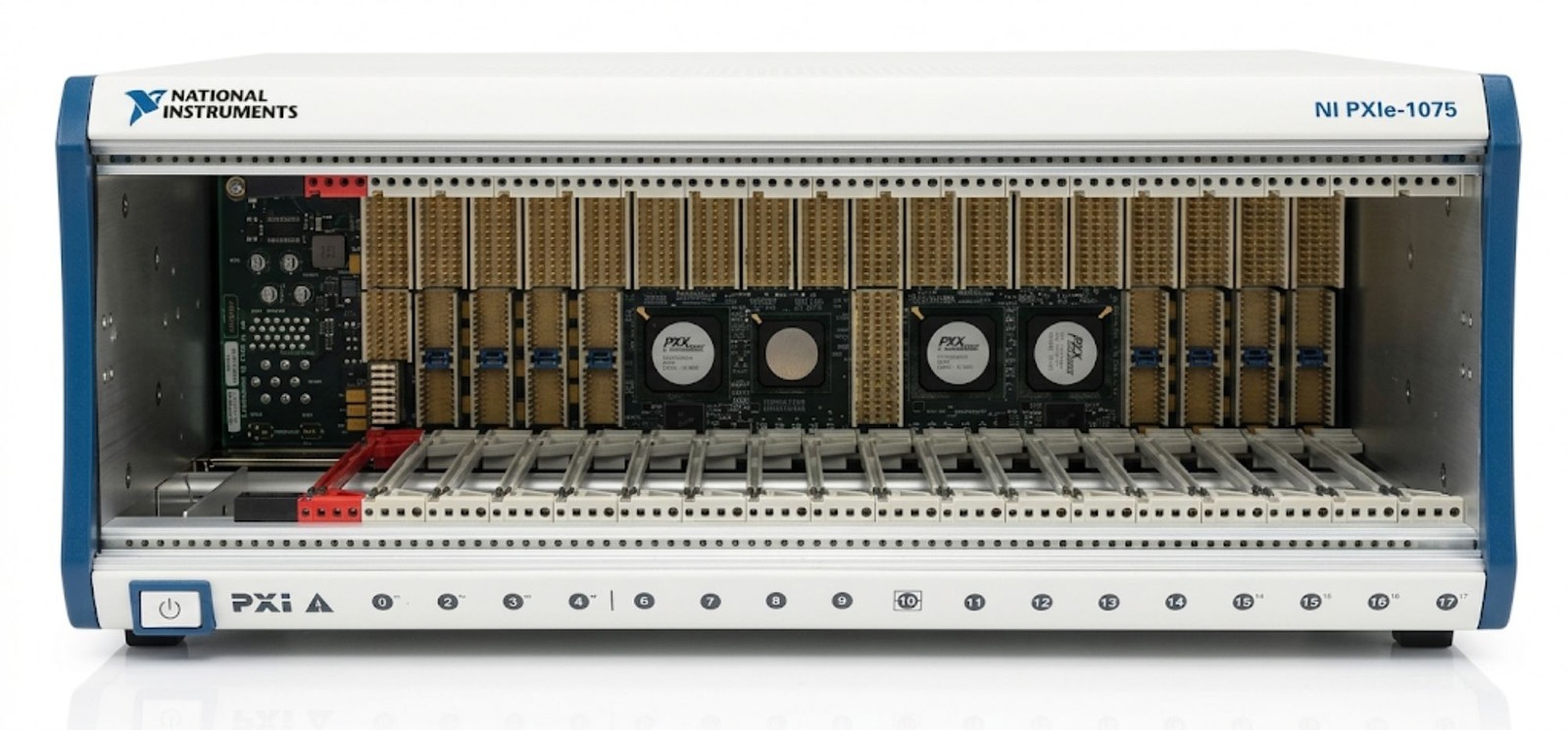 NI National Instruments PXIe-1075 18-Slot PXI Express Chassis w/ PSU
