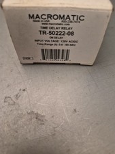 NEW MACROMATIC TR-50222-08 TIME DELAY RELAY TR5022208 picture