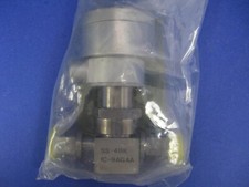 Nupro SS-4BK-1C-9AGAA Bellows Sealed Valve w/ NC Actuator, 1/4