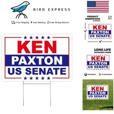 Ken Paxton US Senate Yard Sign – 18