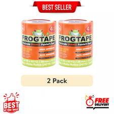 (2 Pack) FrogTape Pro Grade Orange Painters Tape 1.41