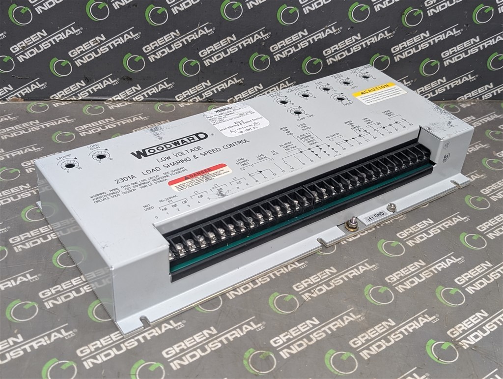 USED Woodward 9907-018 Low Voltage Load Sharing & Speed Control 2301A Rev. C