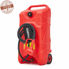 Garvee Upgraded 16 Gallon Gas Tank, 10FT Hose, and Casters, Leak-Proof Portable picture