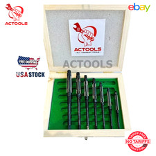 New Adjustable Hand Reamers Set 7 Pcs  HV to H3 Sizes 1/4