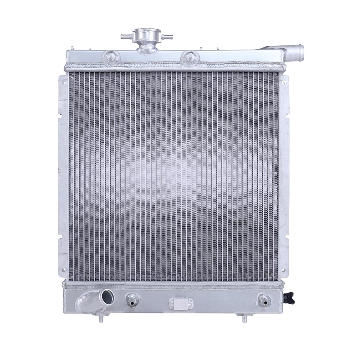1-Row Aluminum Radiator For Dodge Caravan 3.0L 1990-1992