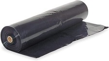 Poly Cover - 6 Mil Black Plastic Sheeting picture