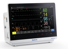 Medtronic RespArray Patient Monitor - Nellcor Spo2 ,NIBP, TEMP, ECG & CO2 picture