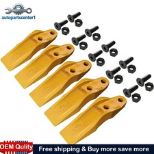 5PK Bucket Teeth 132-4720 for Caterpillar Aftermarket Uniteeth with Bolts & Nuts picture