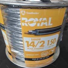 150 Ft 14/2 SJOOW Cable Cord  -40 90c Southwire Royal wire water resistant picture