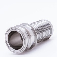 4 in. Tri-Clamp (Tri-Clover) Sanitary Fitting - Premium 316 SS picture