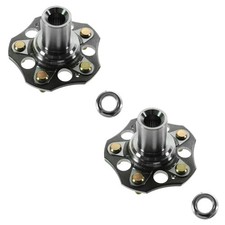 TRQ Wheel Hubs Rear Driver Left & Passenger Right 2 Piece Set Driver Passenger picture