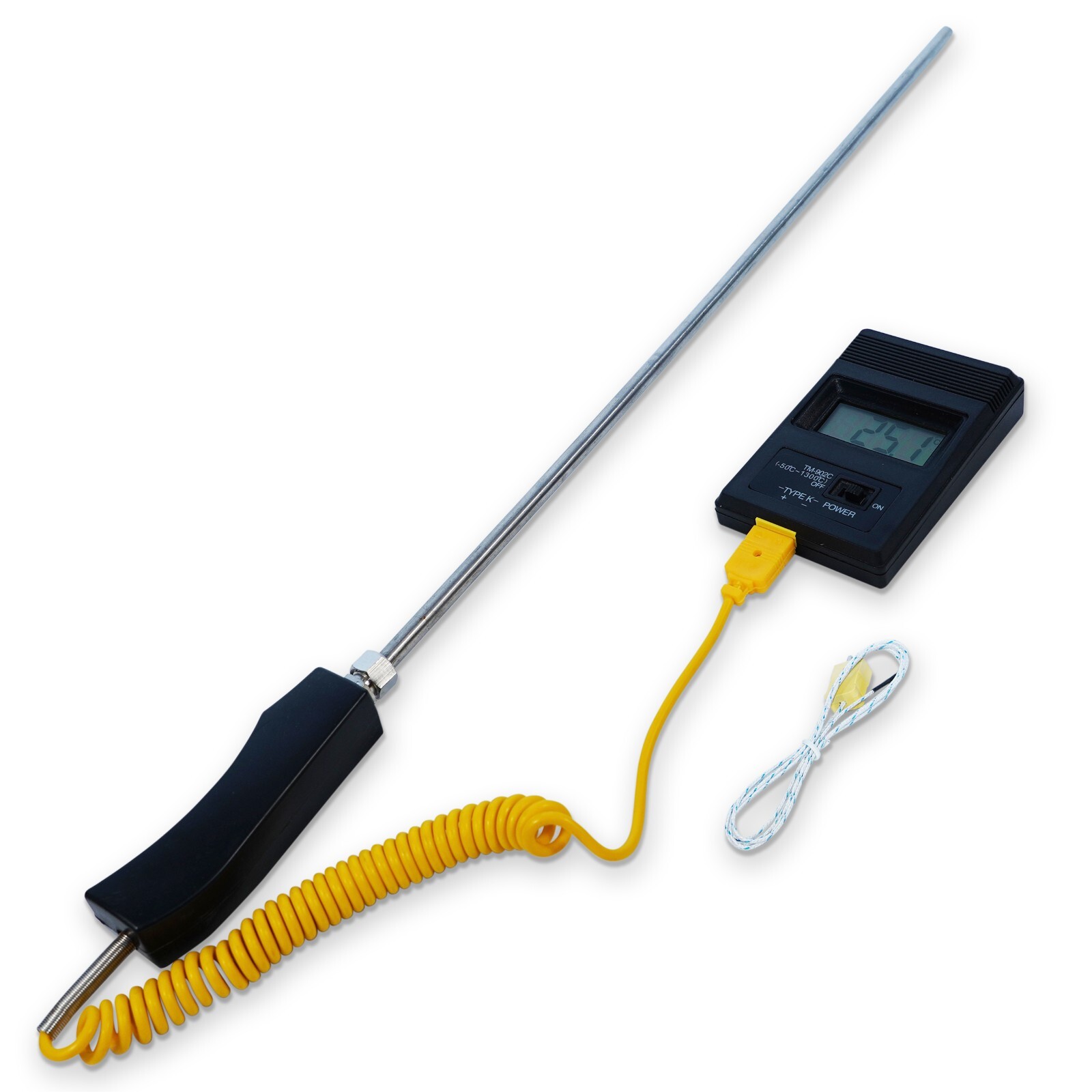 Digital Thermometer High Temperature Meter Digital Thermocouple K Type 2000°F