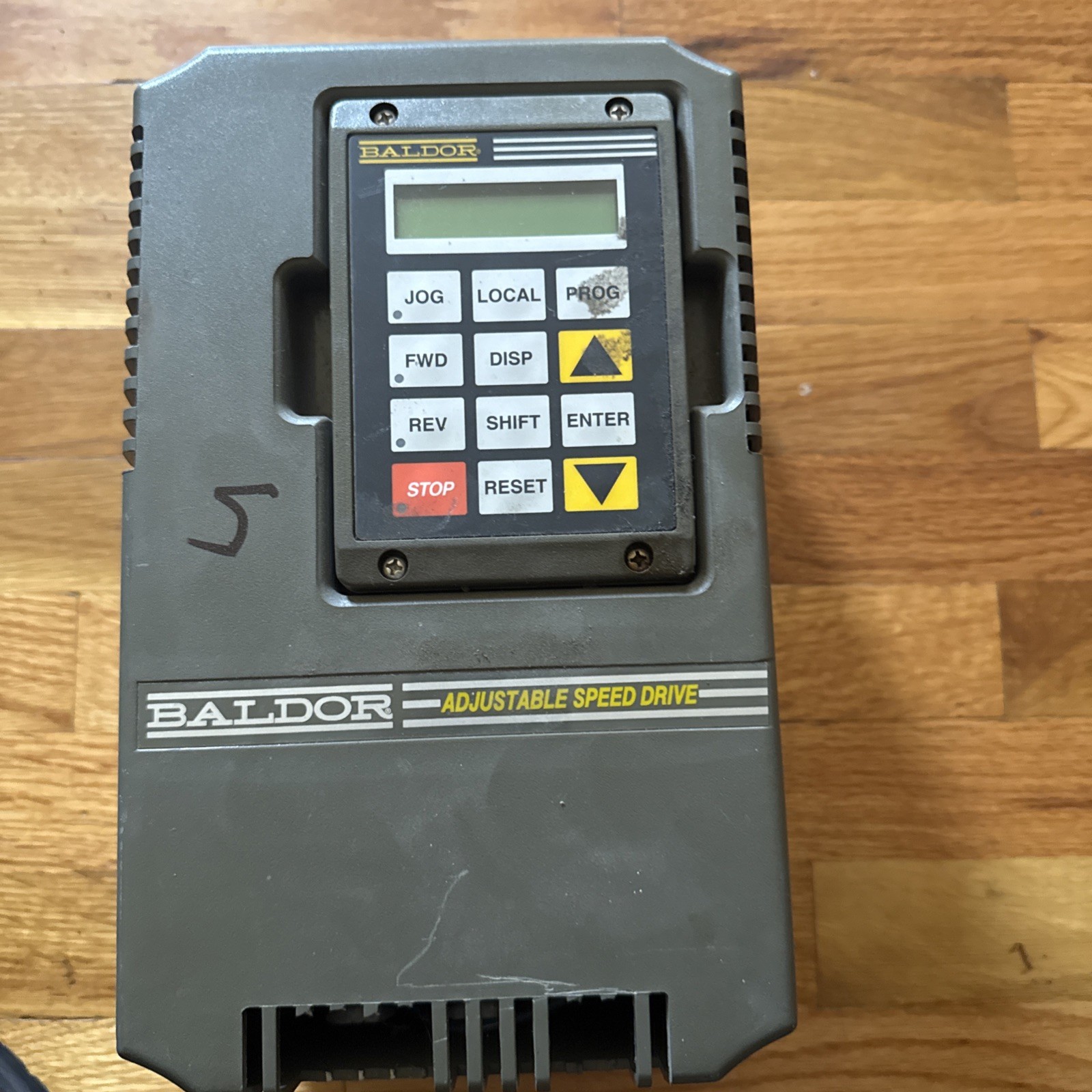 BALDOR ID15H415-E ADJUSTABLE SPEED DRIVE Untested