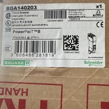 Square D PowerPacT B BGA140203 1-Pole 20A 277V Branch Circuit Breaker picture
