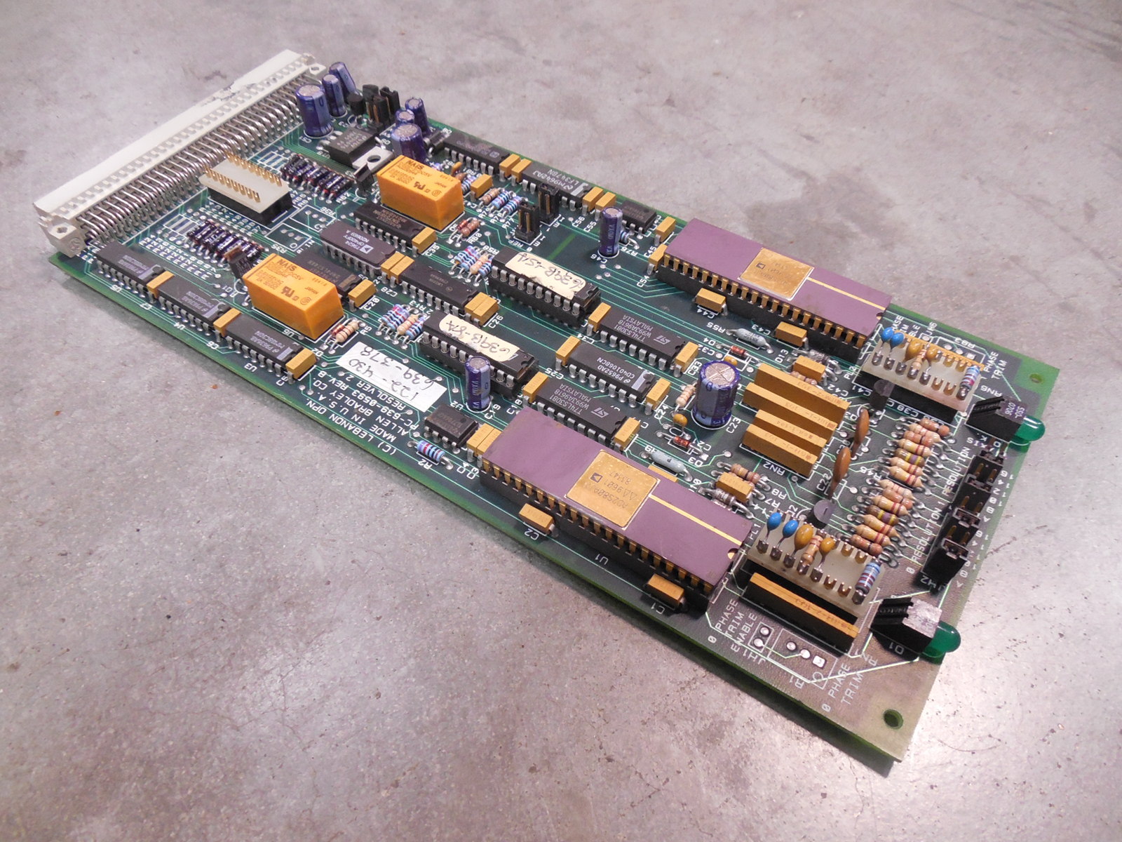 USED Allen Bradley PC-639-0593 Resolver Board Rev. B