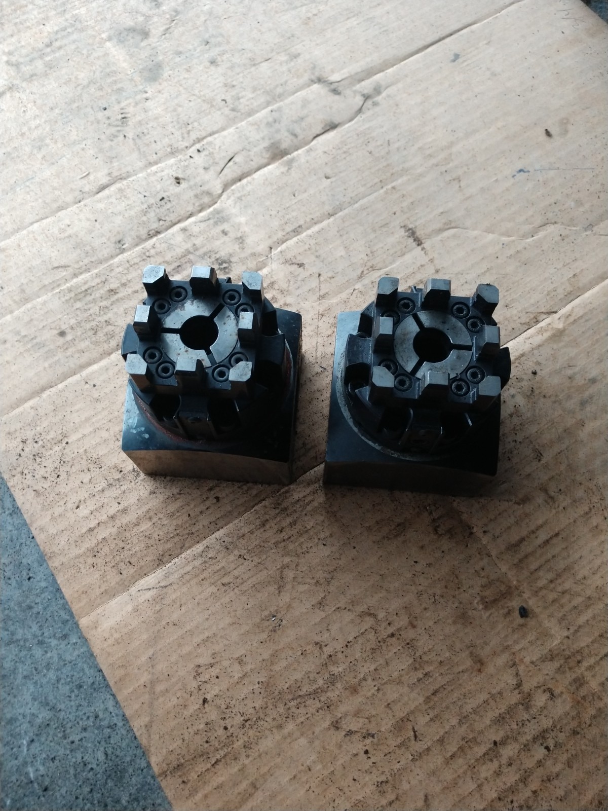 Lot of 2 System 3R EDM Holder Workholding Holder pieces