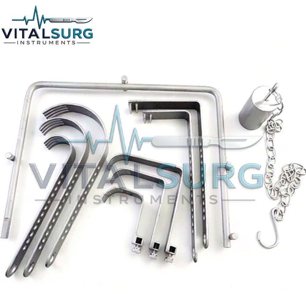 Charnley Initial Incision Retractor Complete Set of 10 Pcs Surgical Instruments