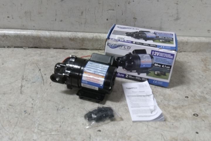Everflo EF7000-QA-BOX 3/4 In Discharge Connection 12VDC Electric Sprayer Pump