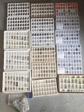 ORTHODONTIC MOLAR BANDS LARGE SUPPLY picture