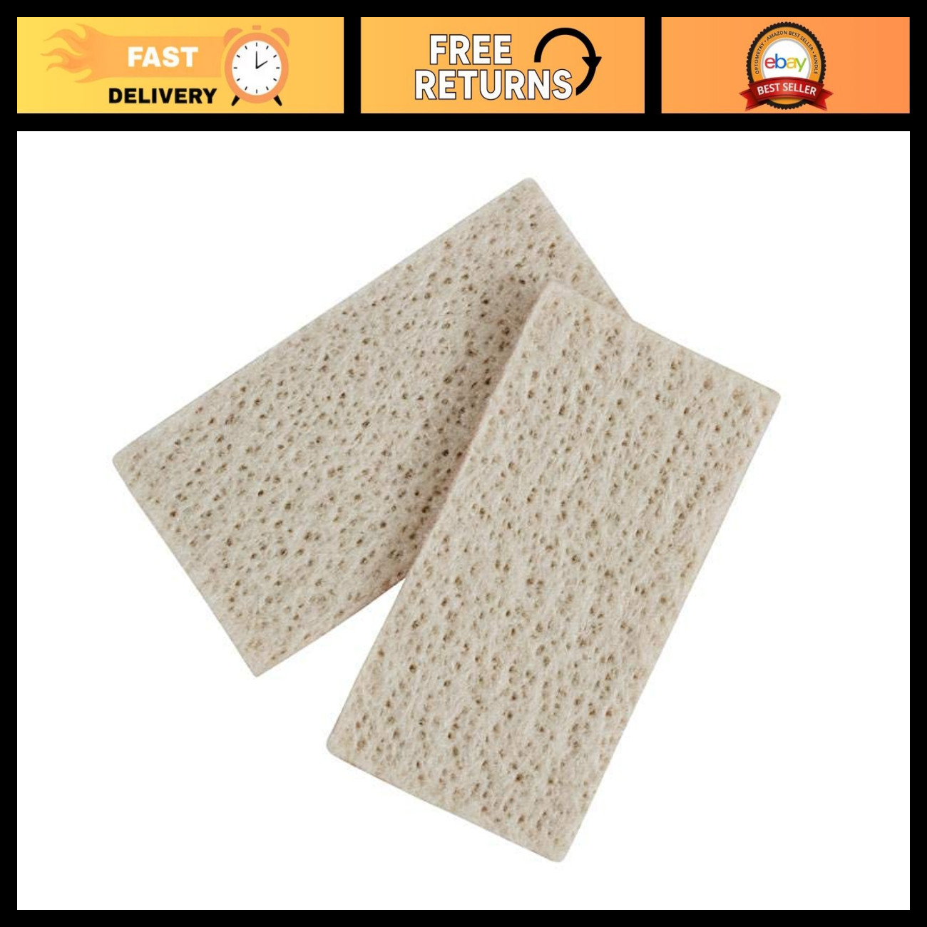 Classic Standard Cleaning Pads - Pack of 10, Heat Resistant Welding Accessories