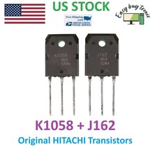 1Pair 2PCS New 2SJ162 2SK1058 J162 K1058 Audio Transistors US STOCK +TRACKING picture
