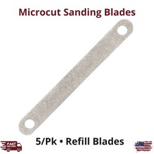 5/Pk Sanding Blades Refill Component Abrasive Finishing Instrument Replacement picture