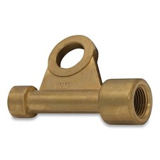 Power Cable Adapter, 3/8 in-24, Brass, RH Series 9 and 17 Torches ORS Nasco Best picture