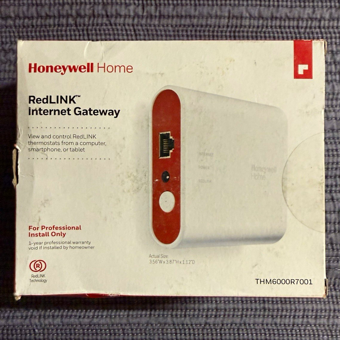 Honeywell Home RedLINK Internet Gateway, Corded Electric THM6000R7001 Honeywell Home RedLINK Internet Gateway, Corded Electric THM6000R7001