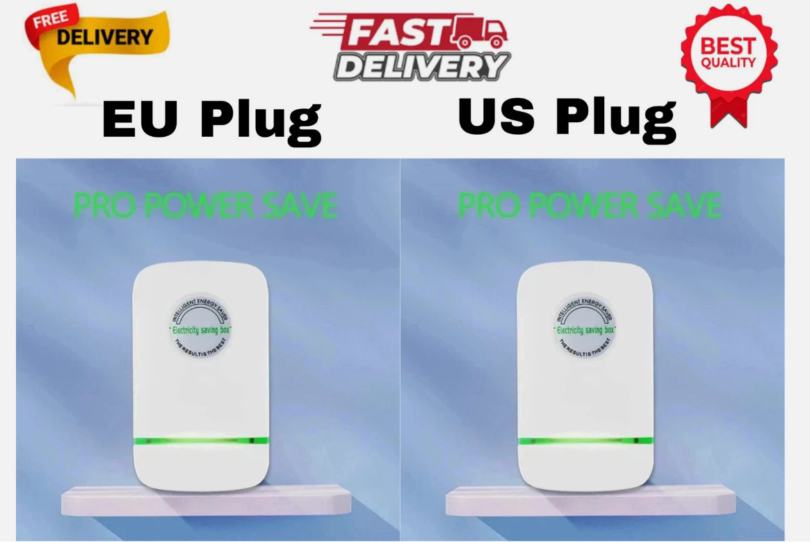 1PCS US Plug-In Power Box with US Plug, Wide Voltage Range 90–250V, 2026 Design