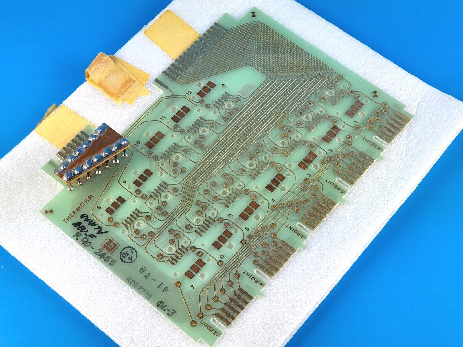 NEW Leeds Northrup 444174 Thermohm Printed Circuit Board, Rev.F, R012778