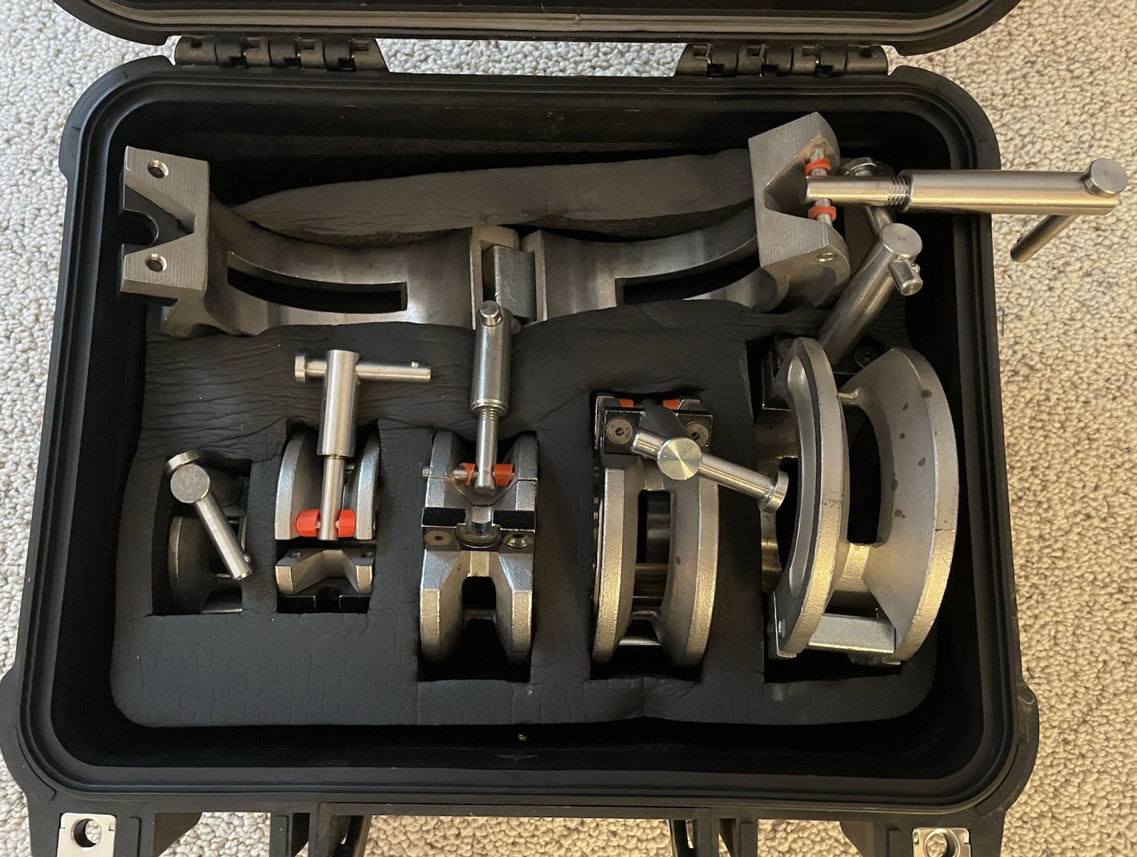 Techsouth Sanitary Tig Tack Clamps Set 1” To 4”