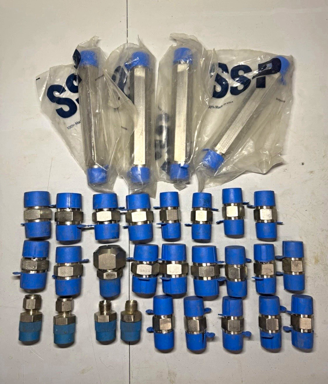 Swagelok/SSP Stainless Compression Fitting Lot of 30