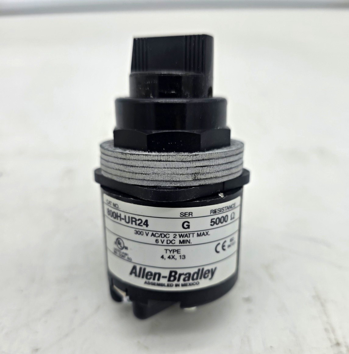 Allen-Bradley 800H-UR24 Single Turn Panel Mount Potentiometer 5kΩ 2W