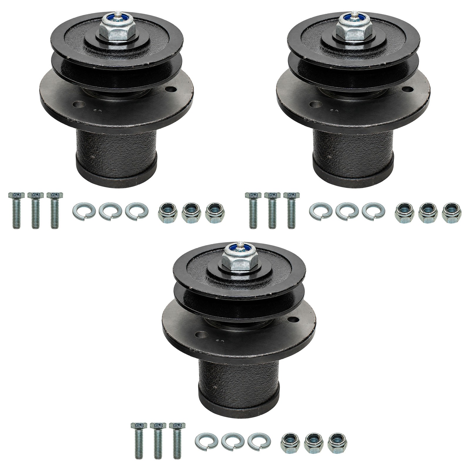 Three (3) Pack of Replacement Blade Spindles 502303 Fits King Kutter Finish Three (3) Pack of Replacement Blade Spindles 502303 Fits King Kutter Finish
