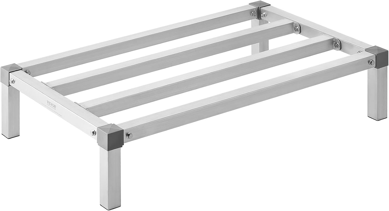 Aluminum Dunnage Rack, 36” x 20” Commercial Food Floor Rack