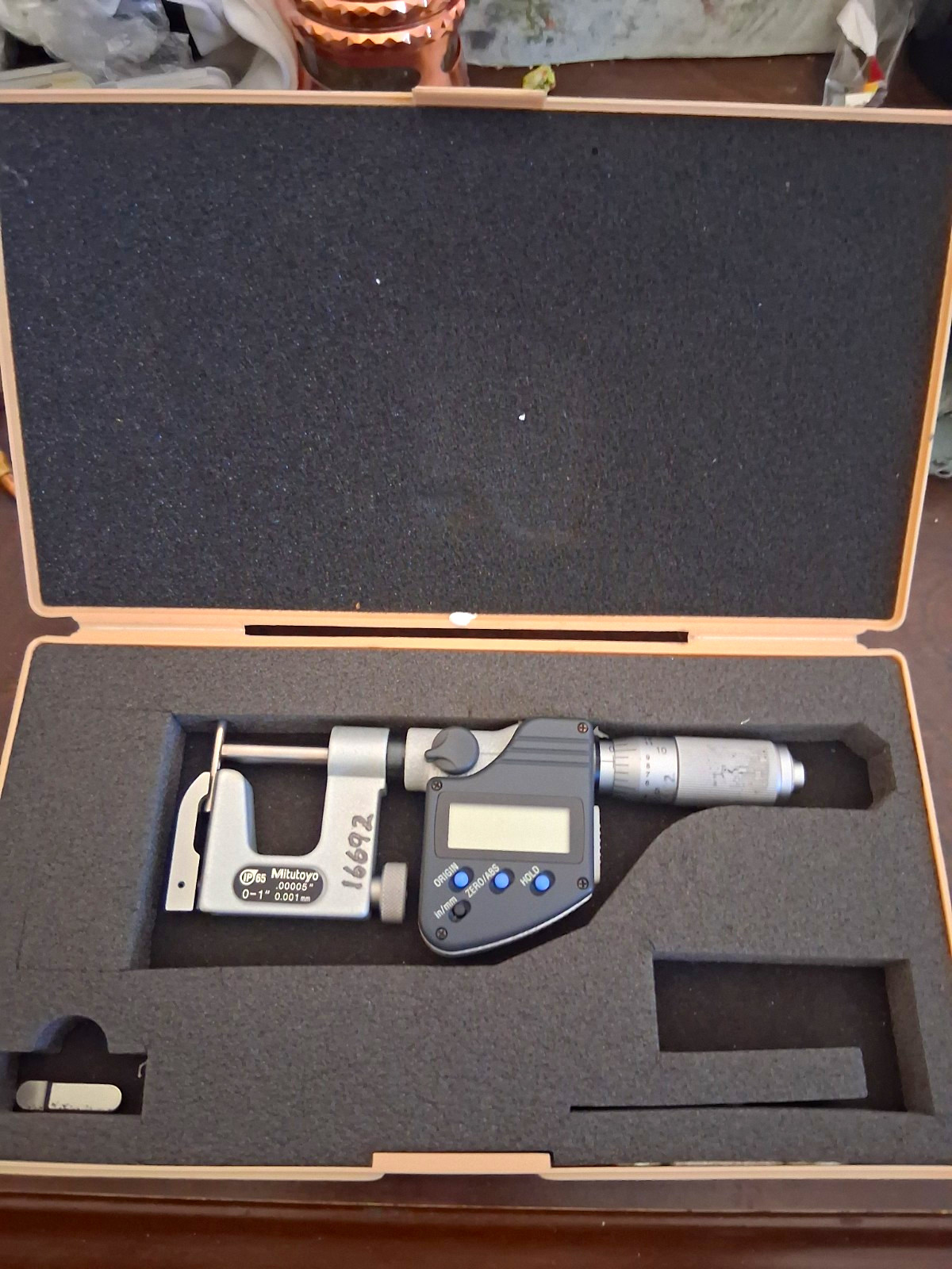 Mitutoyo Digital Uni-Mike Micrometer (Model 317-351-30) featuring a 0–1\