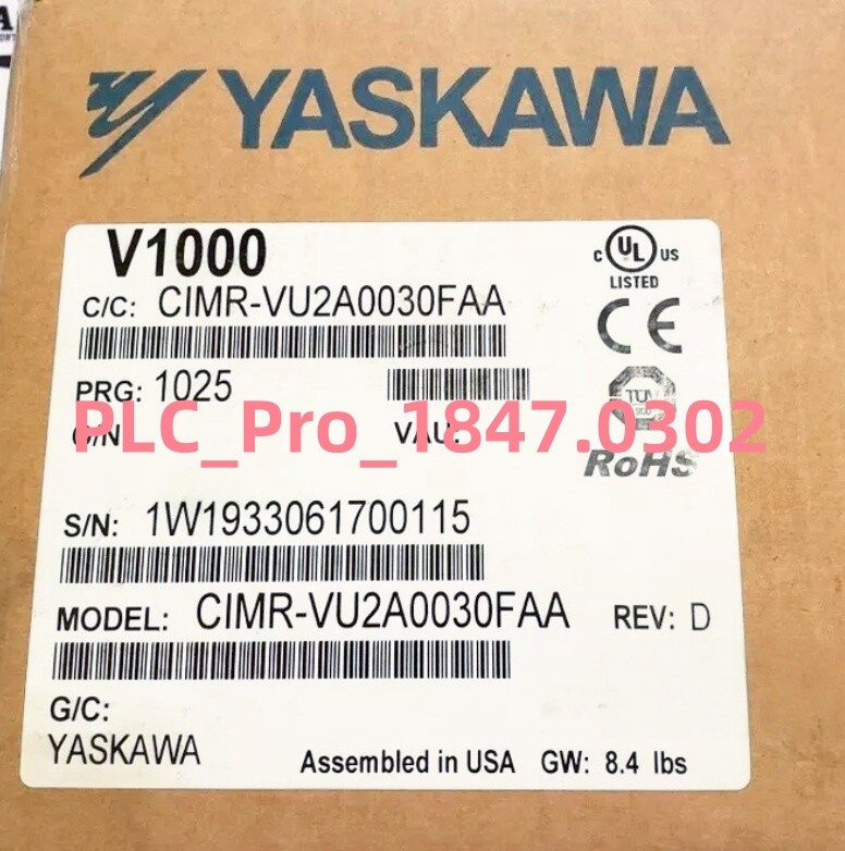 CIMR-VU2A0030FAA 1PCS Brand New Yaskawa CIMR-VU2A0030FAA  Fast delivery