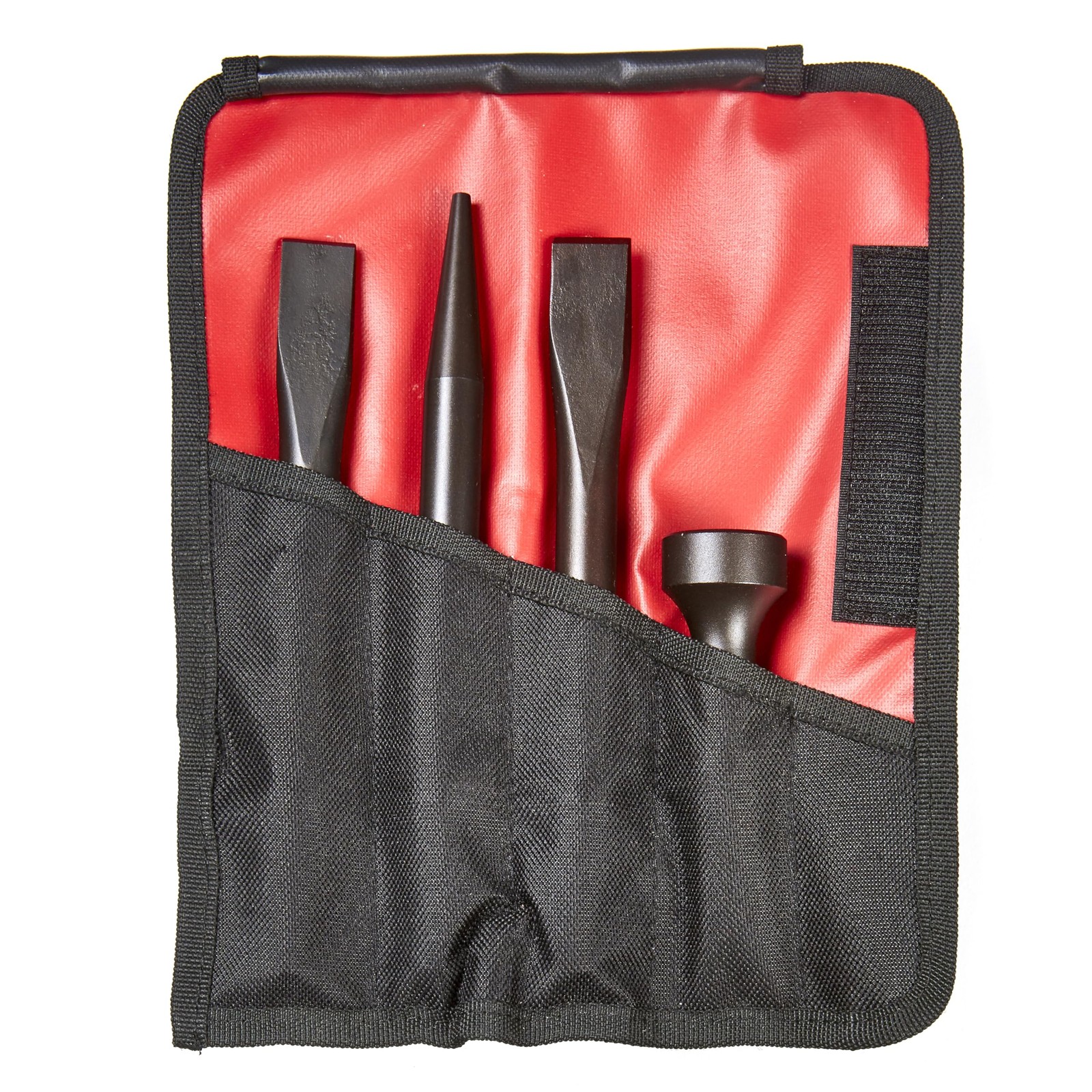 Mayhew Tools 37326 Pneumatic Tool Set 4-Piece .498 Shank Heavy-Duty Black Oxide