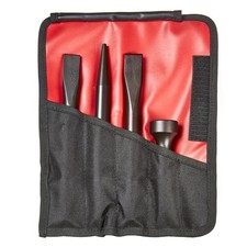 Mayhew Tools 37326 Pneumatic Tool Set 4-Piece .498 Shank Heavy-Duty Black Oxide picture
