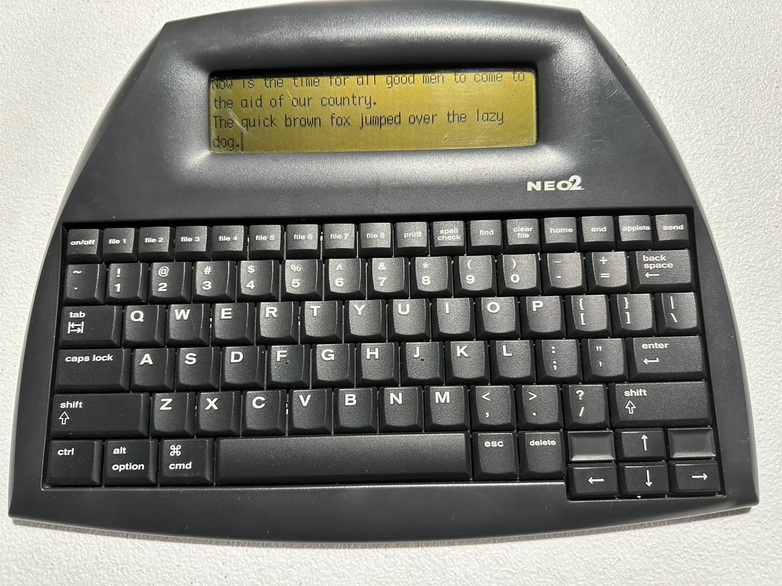 AlphaSmart NEO2 Portable Word Processor Keyboard Renaissance Learning Works AlphaSmart NEO2 Portable Word Processor Keyboard Renaissance Learning Works