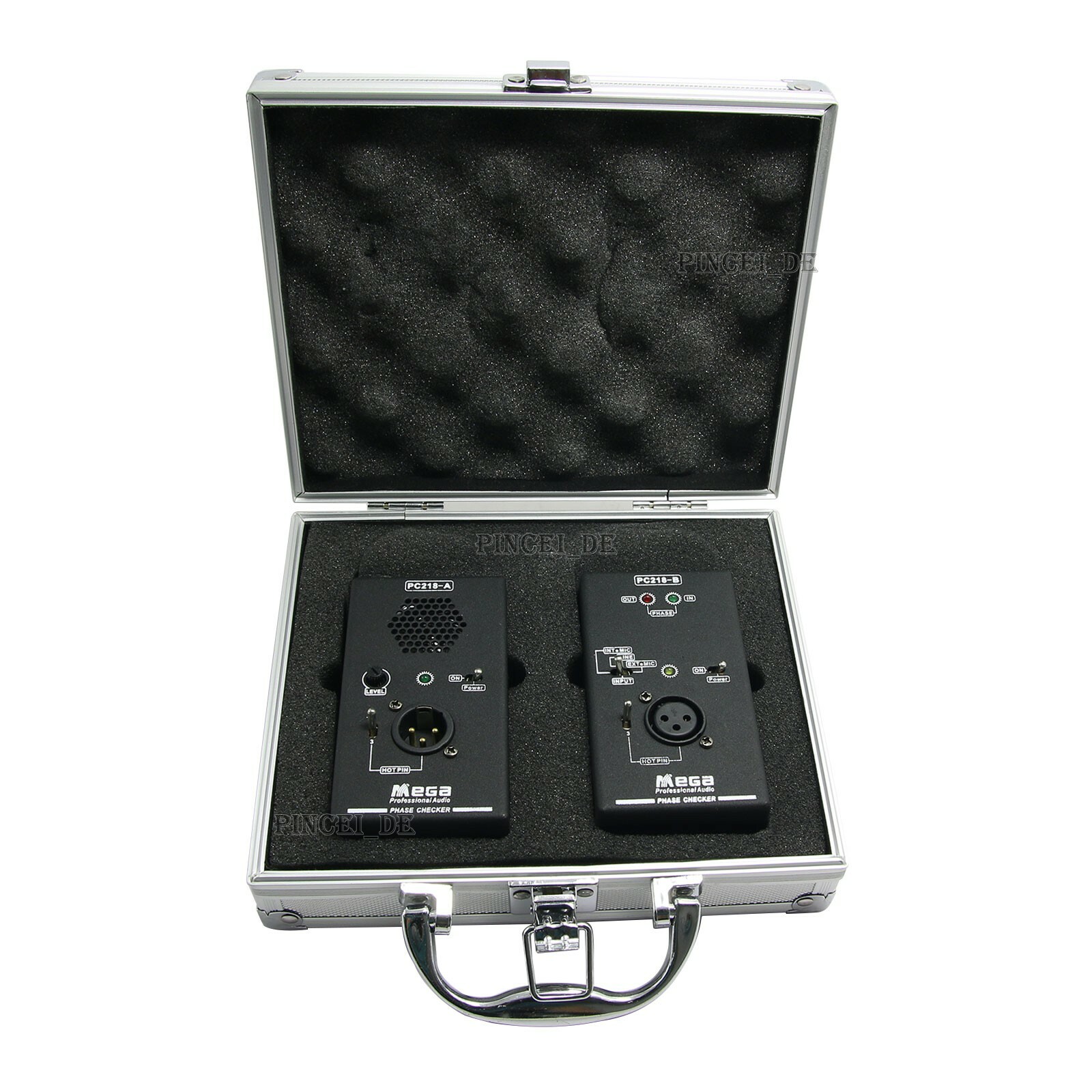 PC218 Phase Polarity Tester Checker Detector Audio Speaker Microphone Testing