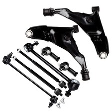 8PCS Front Suspension Kit,Control Arm,Sway Bar End Link,Tie Rod End picture