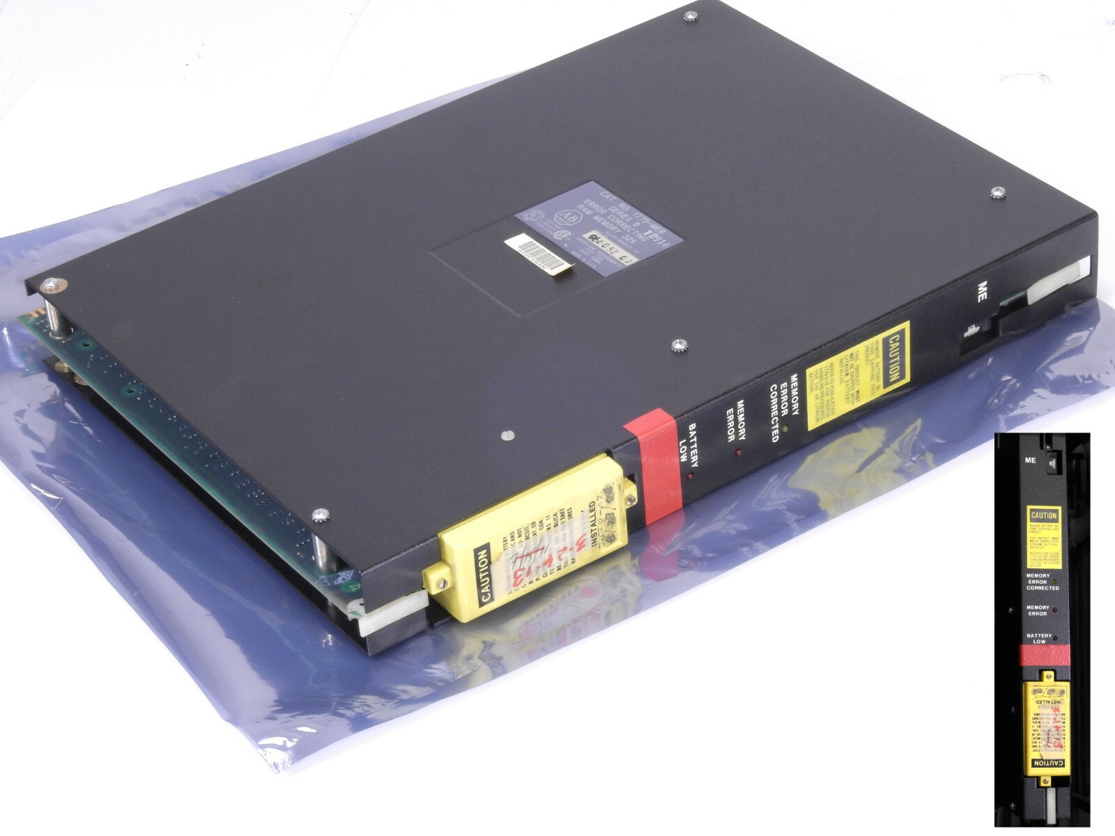 Allen Bradley 1775-ME8 Memory Module 32 K Series B  w/ Nickel Cadmium Battery