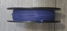 *NEW* GENERAL CABLE 2113071 - Violet+Blue 1PR 24 AWG Cross Connect Wire 400FT picture