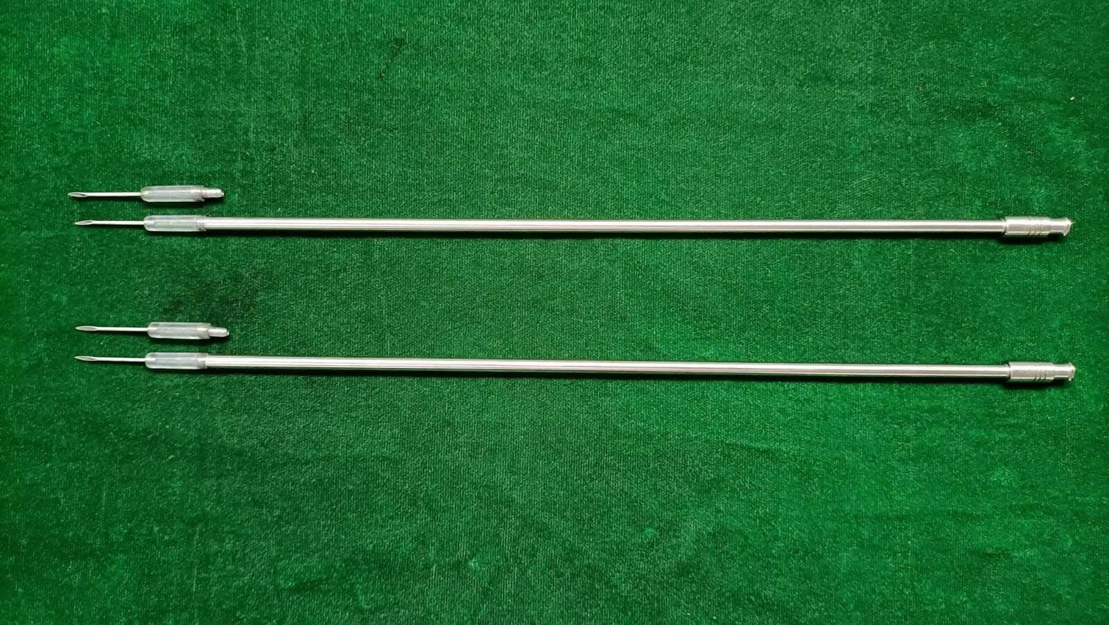 2pc Laparoscopic Aspiration Needle with Extra Needle 5mm Reusable Instruments