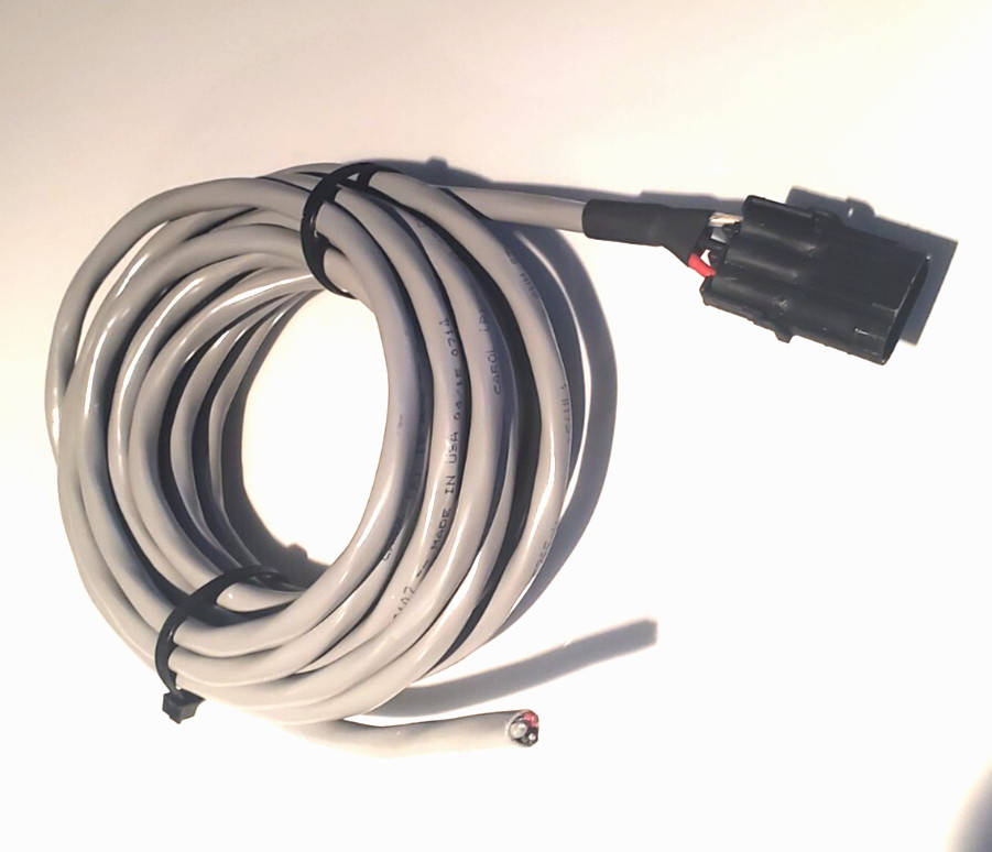12010717 Automotive Delphi Aptiv 3 way male weather-pack housing with 15' cable