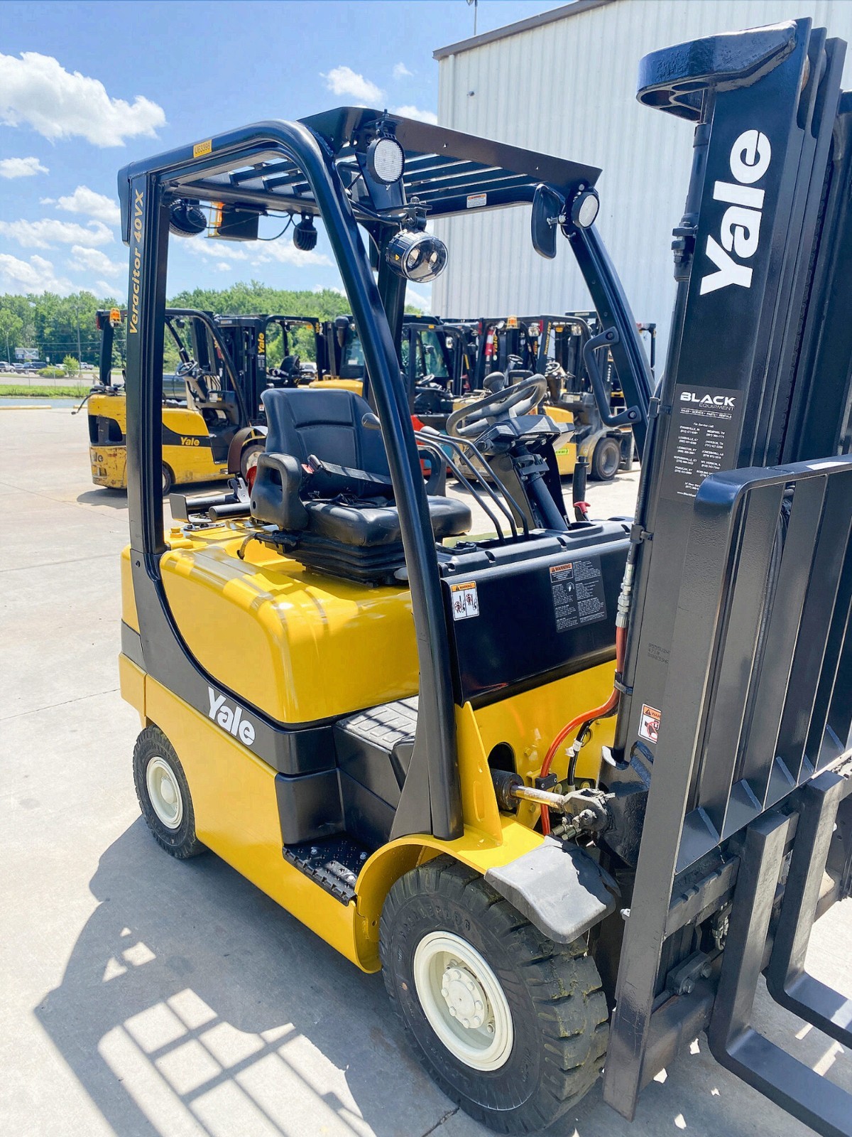 2019 YALE GLP040SVX 4,000 lb LPG Forklift