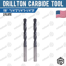 2Pcs 118° Point Angle 1/4