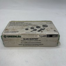 Greenlee 7235BB Slug Buster Knockout Punch Set *NEW* Sealed In Package picture